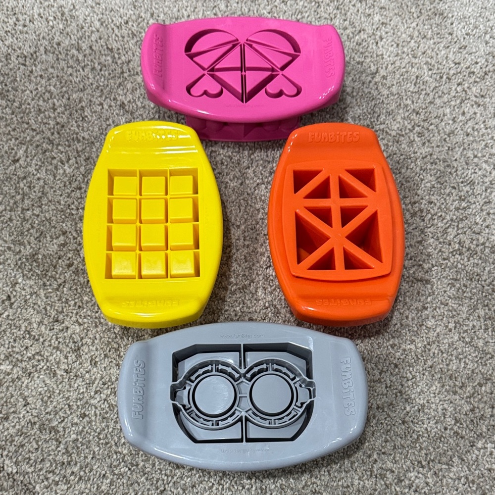 Colorful FunBites Food Cutters Set